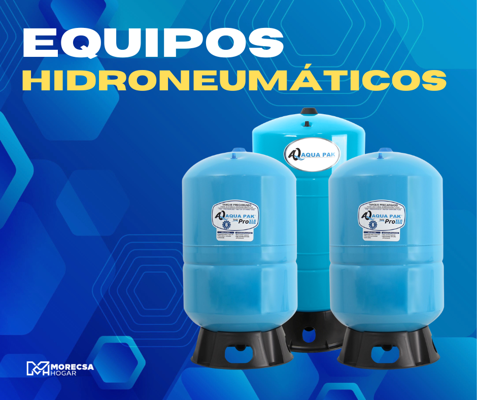 Equipos Hidroneumáticos de agua | MOREC.SA Hogar | Sitio Oficial