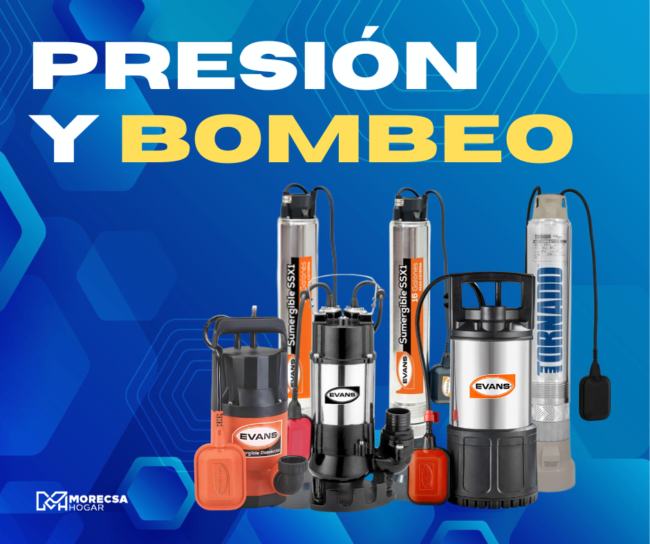 Equipos de Presión y Bombeo | MOREC.SA Hogar | Sitio Oficial