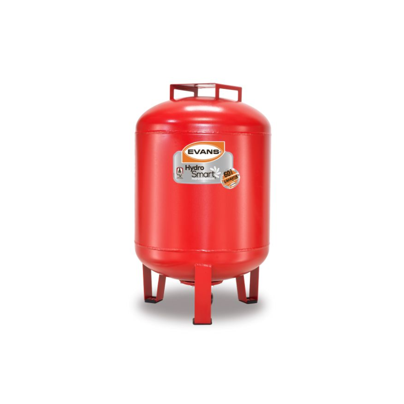 Tanque hidroneumático vertical EVANS 80lt (membrana)