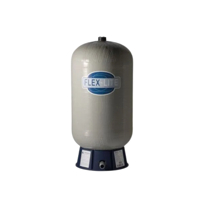 Tanque hidroneumático vertical fibra de vidrio FLEX-LITE 75 Gal (Diafragma)